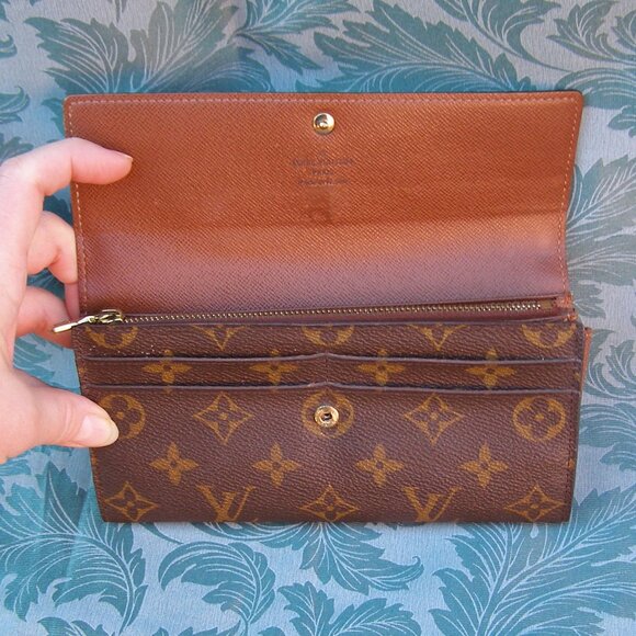 Authentic LOUIS VUITTON Sarah Monogram Wallet EUC - Picture 7 of 14